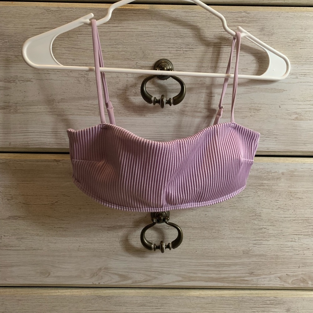 purple swimsuit tops